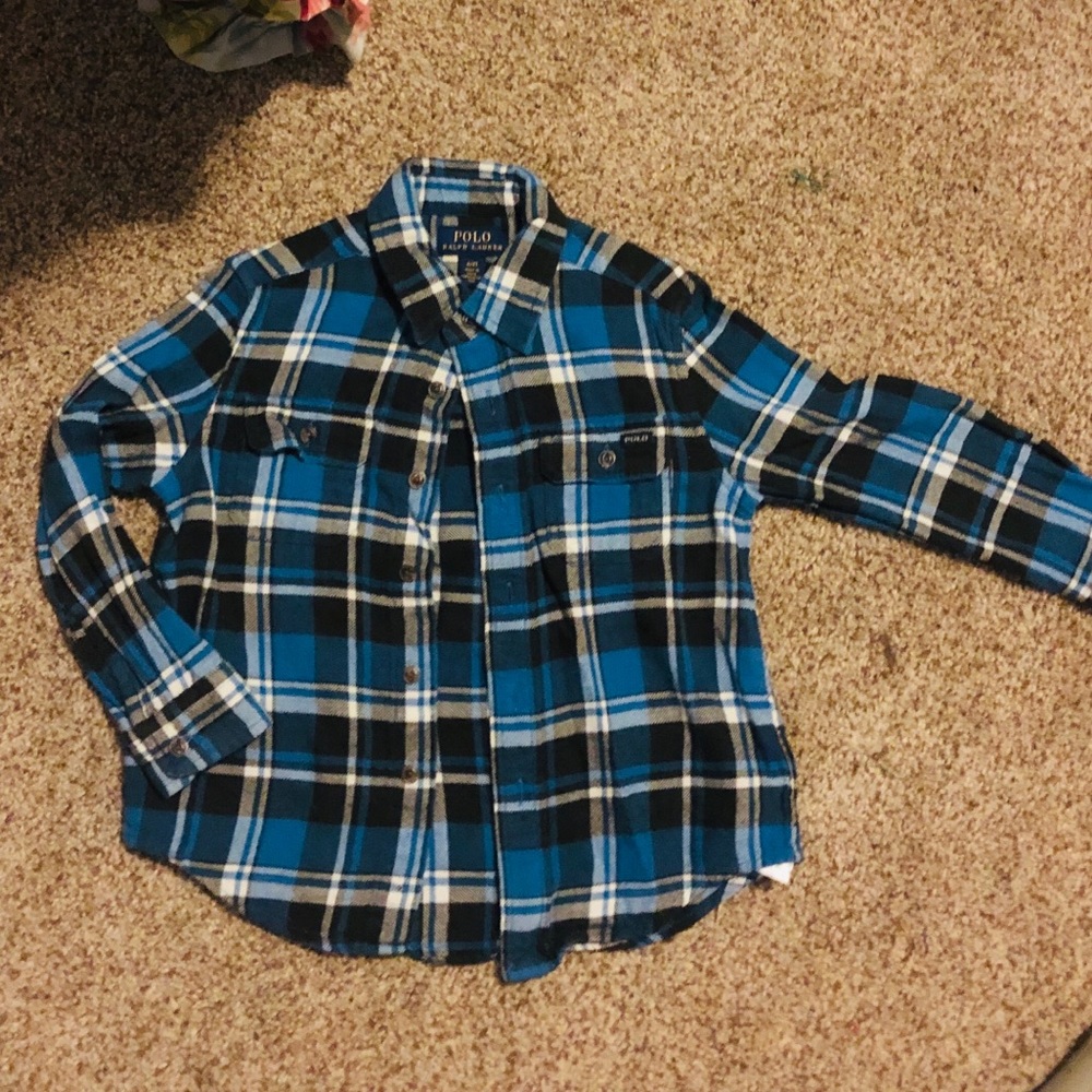 Polo Ralph Lauren kids 4t flannel button down